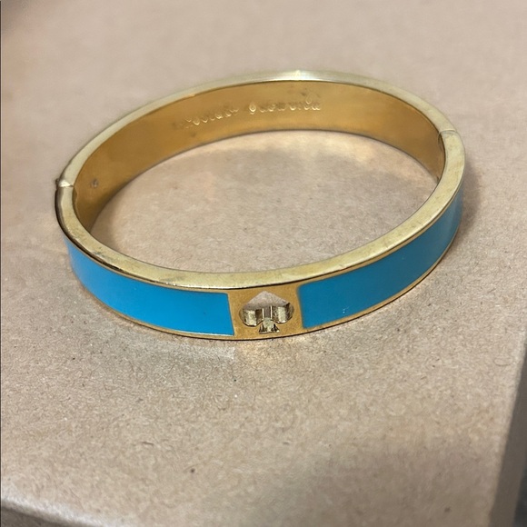 Kate Spade Gold and Turquoise Bracelet - Picture 1 of 3